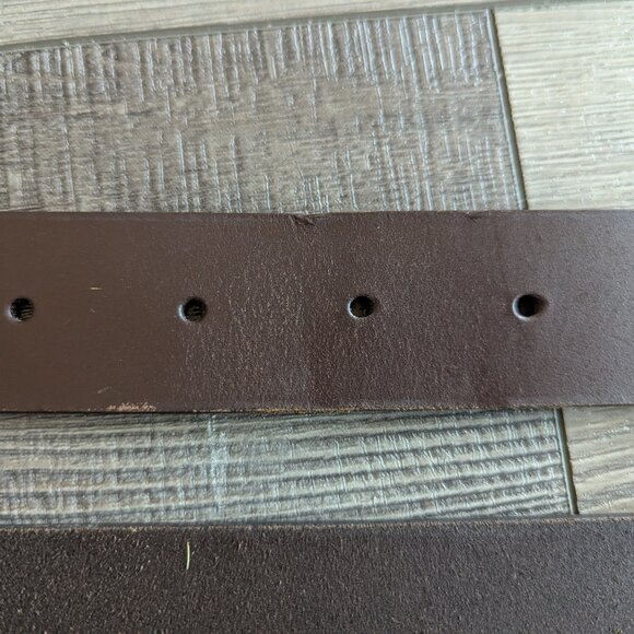 Carhartt Men's Roller Buckle Full Grain Leather Work Belt in Brown 42 - Picture 5 of 9